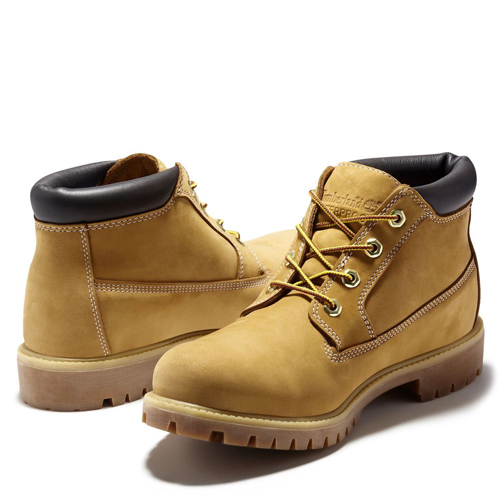 Botas de Seguridad Timberland Argentina Hombre - Icon Waterproof - Marrones - MZUBCL-916